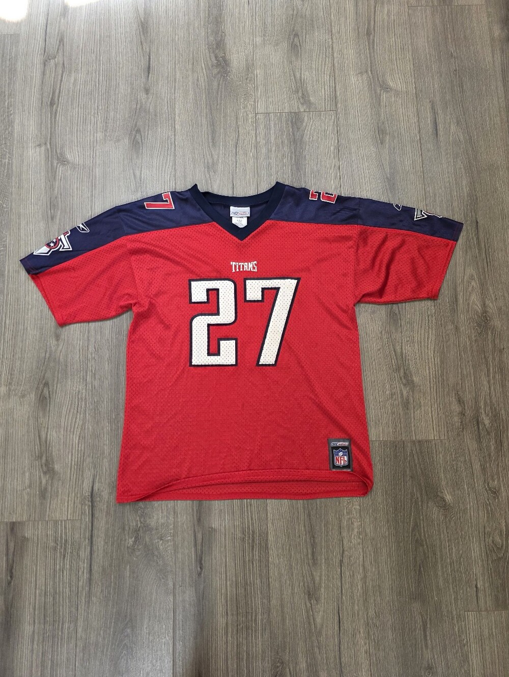 Reebok Tennessee Titans Eddie George Alternate Jersey Youth Size Large